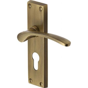 Picture of Sophia Euro Cylinder Door Handle - V4146.48-AT Picture of Sophia Euro Cylinder Door Handle - V4146.48-AT