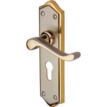 Picture of Buckingham Euro Cylinder Door Handle -W4248-JP Picture of Buckingham Euro Cylinder Door Handle -W4248-JP