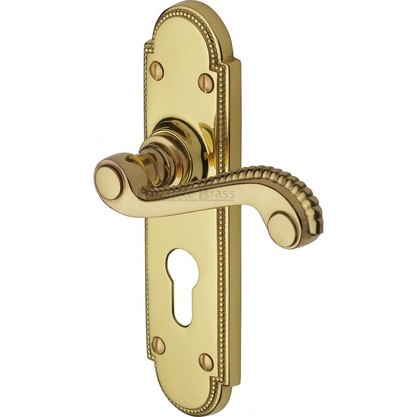 Picture of Adam Euro Cylinder Door Handle - R768-PB