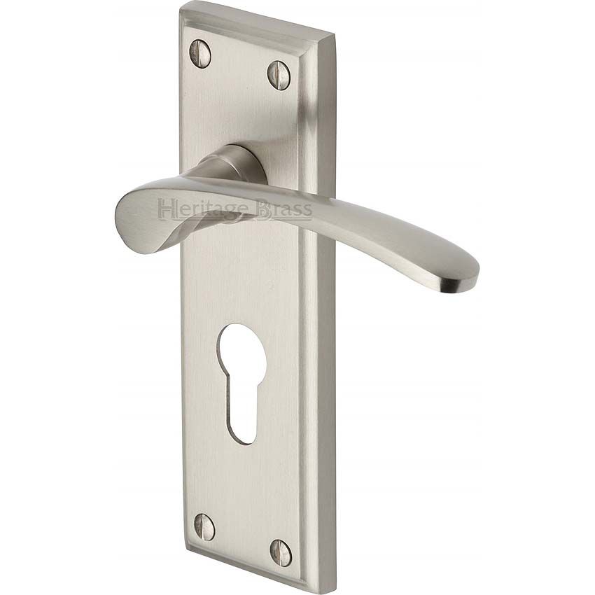 Picture of Hilton Euro Cylinder Door Handle - HIL8648-SN