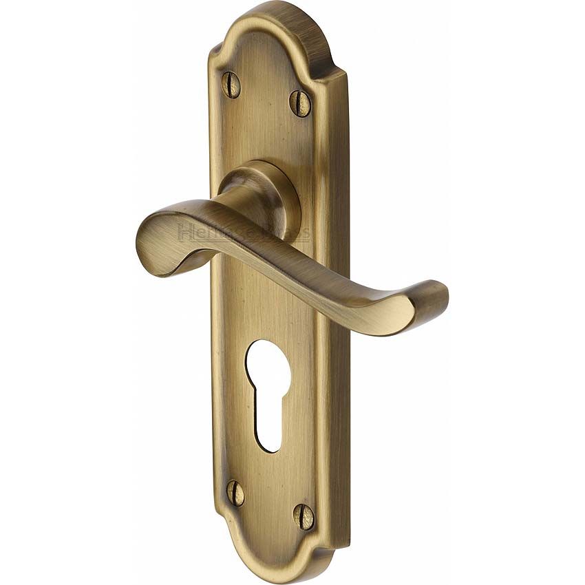 Picture of Meridian Euro Cylinder Door Handle -V327-AT
