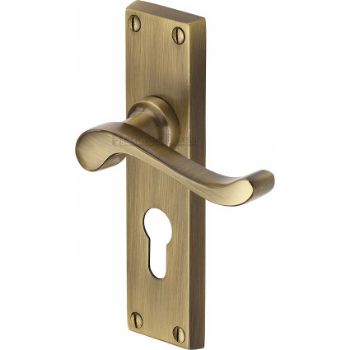 Picture of Bedford Lock Door Handle - V807.48-AT Picture of Bedford Lock Door Handle - V807.48-AT
