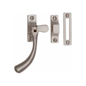 Heritage Brass Casement Window Fastener In Satin Nickel Finish - V1008 MP/HP-SN Picture of Heritage Brass Casement Window Fastener In Satin Nickel Finish - V1008 MP/HP-SN