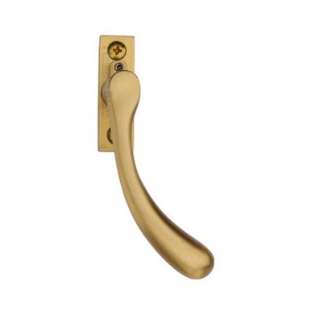 Heritage Brass Right Handed Espagnolette Handle In Satin Brass - V1009L-RH-SB Picture of Heritage Brass Right Handed Espagnolette Handle In Satin Brass - V1009L-RH-SB