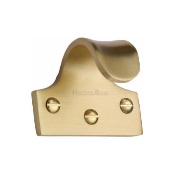 Heritage Brass Sash Lift In Satin Brass Finish - V1110-SB Picture of Heritage Brass Sash Lift In Satin Brass Finish - V1110-SB