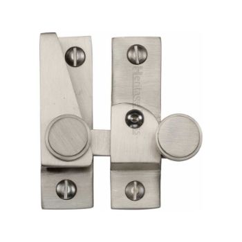 Heritage Brass Sash Fastener In Satin Nickel Finish - V1106L-SN Picture of Heritage Brass Sash Fastener In Satin Nickel Finish - V1106L-SN