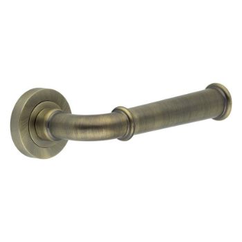 Classic Door Handle in Antique Brass- JV847AB Picture of Classic Door Handle in Antique Brass- JV847AB