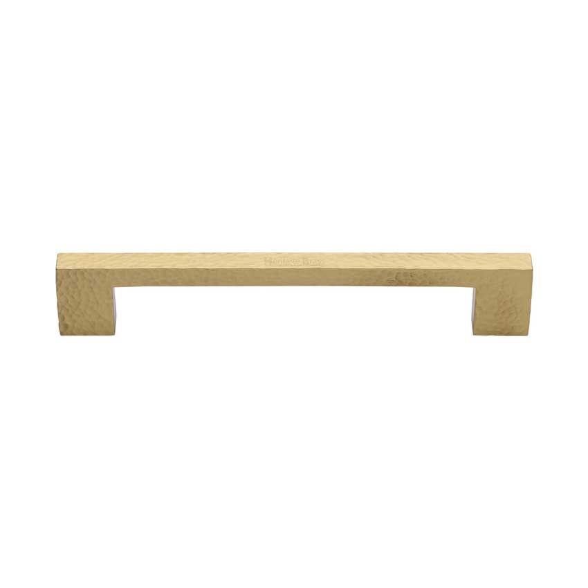 Picture of Metro Cabinet Pull Hammered Design - HAM0337-SB