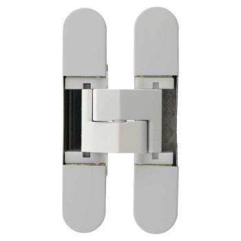 Picture of AGB Eclipse Adjustable Concealed Hinge In White - AGBH32WH