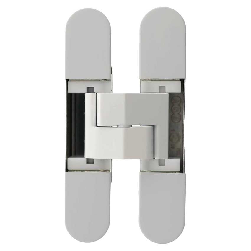 Picture of AGB Eclipse Adjustable Concealed Hinge In White - AGBH32WH