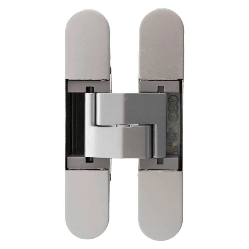 Picture of AGB Eclipse Adjustable Concealed Hinge In Satin Chrome - AGBH32SC