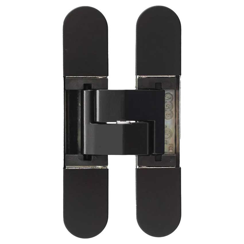 Picture of AGB Eclipse  Adjustable Concealed Hinge  In Matt Black - AGBH32MB