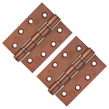 4" (102mm) Grade 13 PVD Bronze Fire Door Hinges - ZHSS243PVDBZ Picture of 4" (102mm) Grade 13 PVD Bronze Fire Door Hinges - ZHSS243PVDBZ