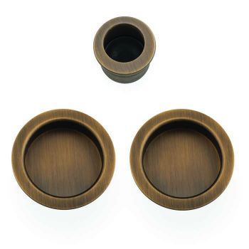 Sliding Door Pull Kit In Antique Brass - AW994AB Picture of Sliding Door Pull Kit In Antique Brass - AW994AB