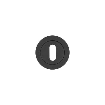 Rosso Tecnica STANDARD PROFILE Escutcheon in Powder Coated Black Finish - RT002PCB Rosso Tecnica STANDARD PROFILE Escutcheon in Powder Coated Black Finish - RT002PCB