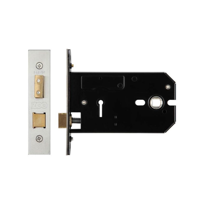 Picture of Horizontal 3 Lever Door Lock -  ZUKH3