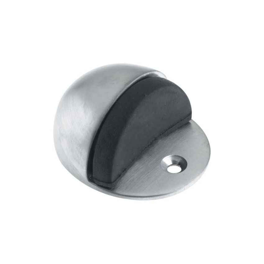 Picture of Satin Chrome Oval Door Stop - Floor Mounted - AW630SC