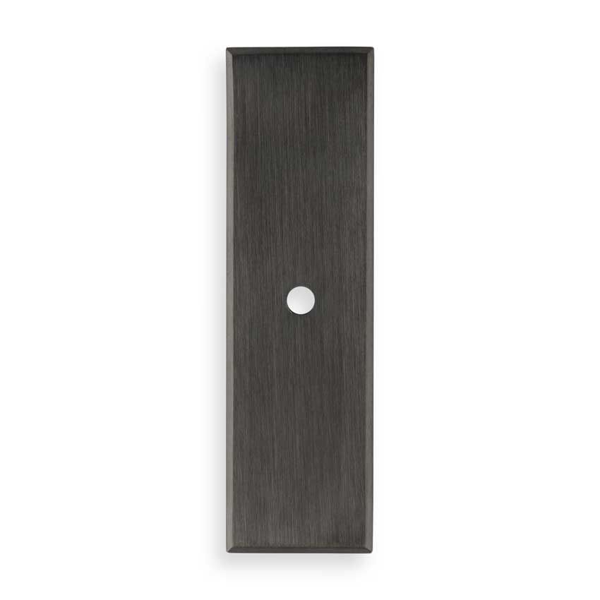 Picture of Rectangular Cabinet Knob Backplate - Dark Bronze PVD - AWBP76DBZPVD