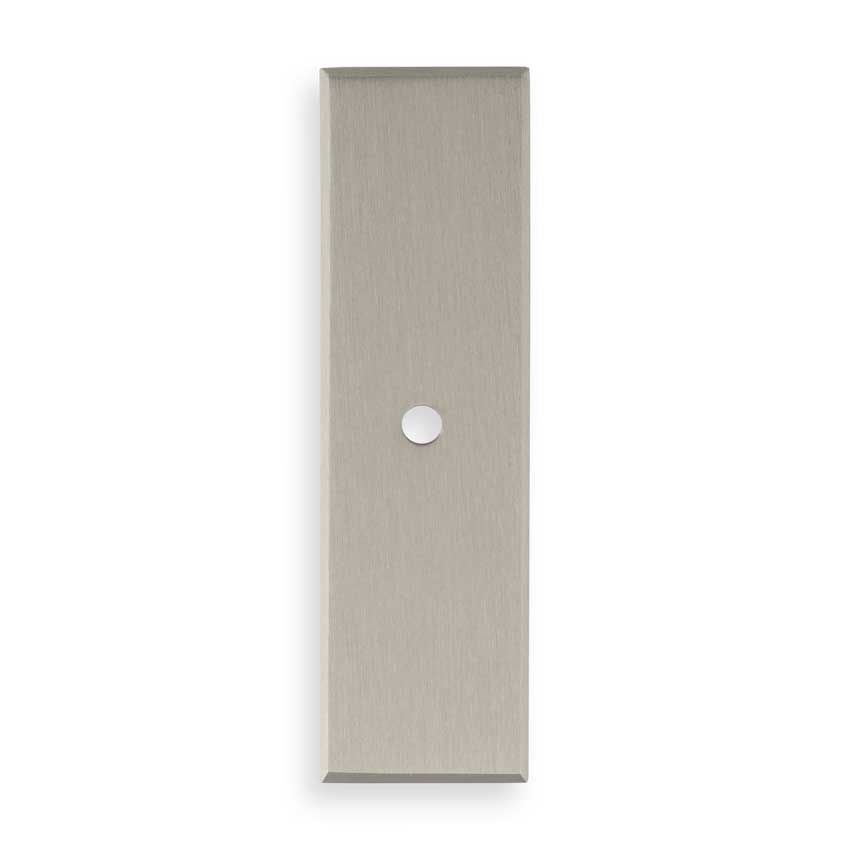 Picture of Rectangular Cabinet Knob Backplate - Satin Nickel - AWBP76SN
