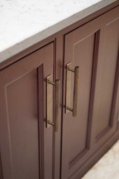 Picture of Rectangular Cabinet Pull Backplate - Antique Brass - Various Sizes - AWBP128AB