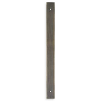 Picture of Rectangular Cabinet Pull Backplate - Antique Brass - Various Sizes - AWBP128AB