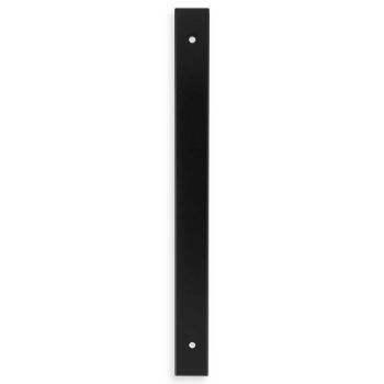 Picture of Rectangular Cabinet Pull Backplate - Black - Various Sizes - AWBP128BL