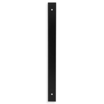 Picture of Rectangular Cabinet Pull Backplate - Black - Various Sizes - AWBP128BL
