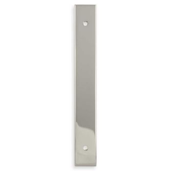 Picture of Rectangular Cabinet Pull Backplate - Polished Nickel - Various Sizes - AWBP128PN
