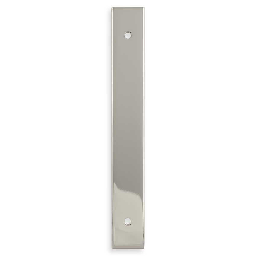Picture of Rectangular Cabinet Pull Backplate - Polished Nickel - Various Sizes - AWBP128PN