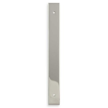 Picture of Rectangular Cabinet Pull Backplate - Polished Nickel - Various Sizes - AWBP128PN