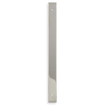 Picture of Rectangular Cabinet Pull Backplate - Polished Nickel - Various Sizes - AWBP128PN