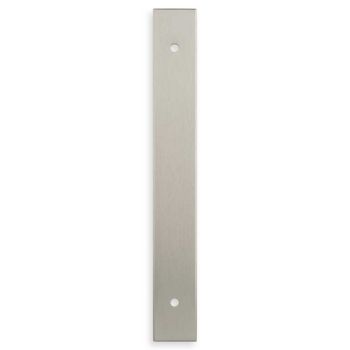 Picture of Rectangular Cabinet Pull Backplate - Satin Nickel - Various Sizes - AWBP128SN