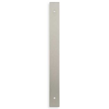 Picture of Rectangular Cabinet Pull Backplate - Satin Nickel - Various Sizes - AWBP128SN