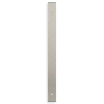 Picture of Rectangular Cabinet Pull Backplate - Satin Nickel - Various Sizes - AWBP128SN