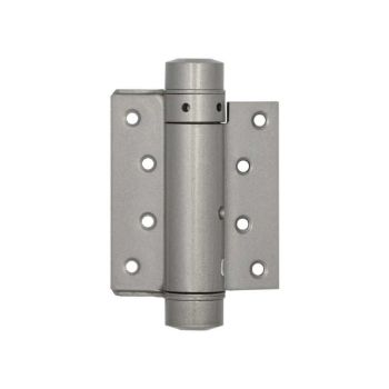 Picture of Single Action Steel Spring Hinge in a Silver Grey Finish - HG3003-GY