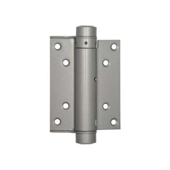 Picture of Single Action Steel Spring Hinge in a Silver Grey Finish - HG3003-GY