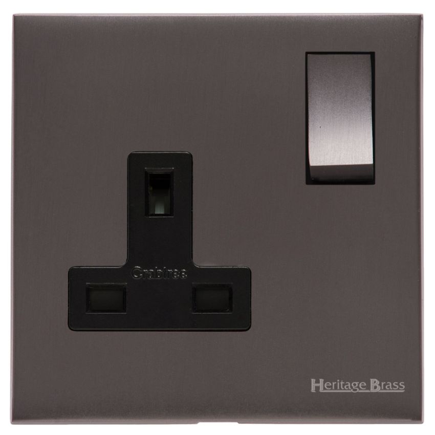Picture of Single Socket (13 Amp) Dark Bronze- W09.240.DBZ