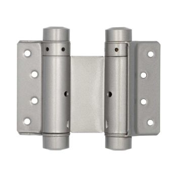 Picture of Double Action Steel Spring Hinge in Silver - HG3005-GY