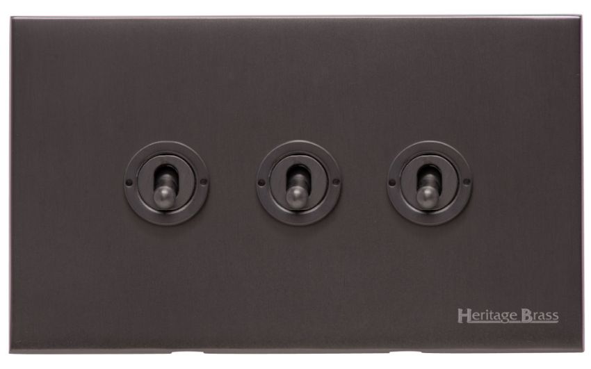 Picture of 3 Gang Dolly Switch - Trimless - W09.2420.DBZ