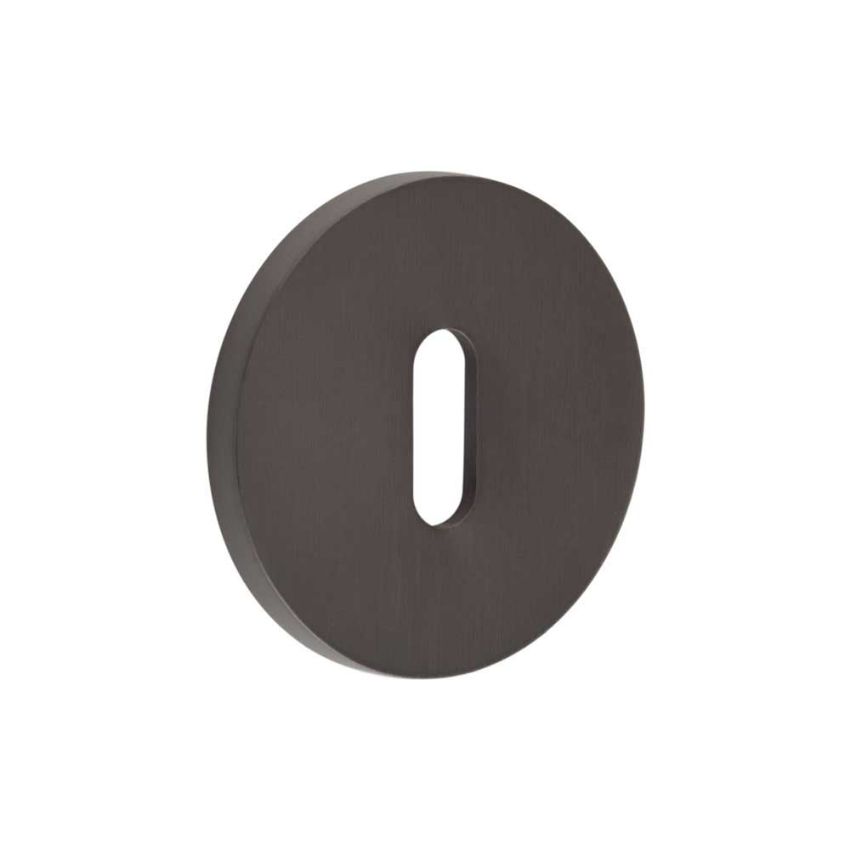 Picture of CR-R10 Dark Bronze Standard Keyway Round Rose Escutcheon - CR-R10DB