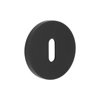 Picture of CR-R10 Black Standard Keyway Round Rose Escutcheon - CR-R10MB