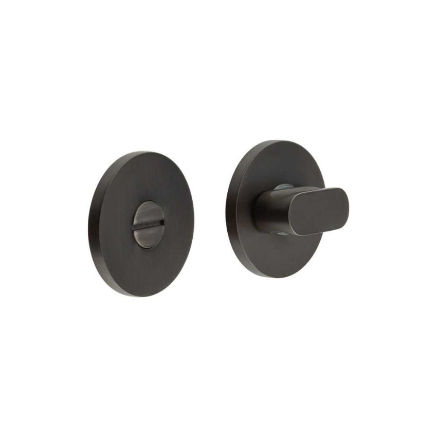Picture of CR-801 Dark Bronze Thumb Turn & Lock Round Rose - CR-801A7DB
