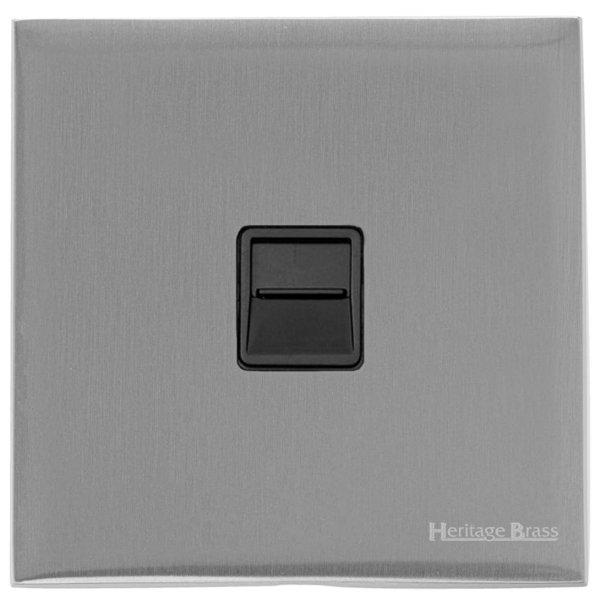 Picture of 1 Gang Secondary Line Socket - Satin Chrome - W35.691.BK-S