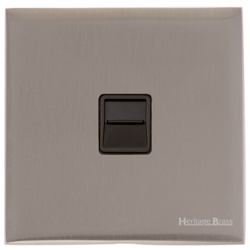 Picture of 1 Gang Secondary Line Socket - Satin Nickel - W05.691.BK-S