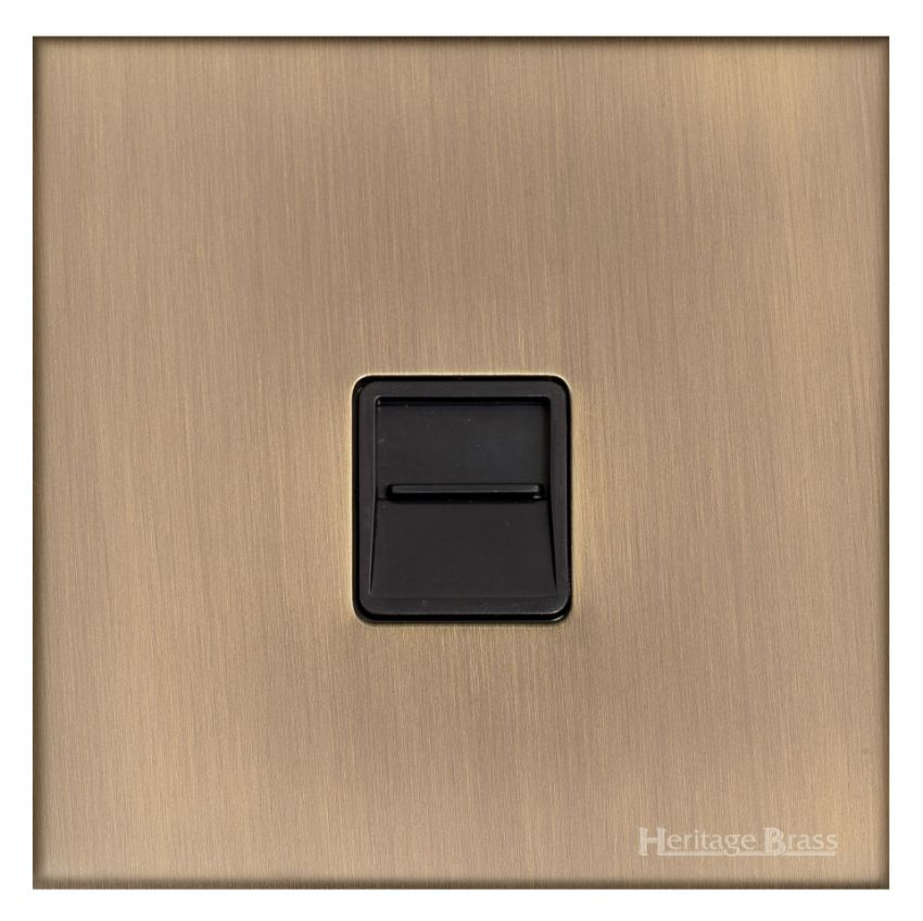 Picture of 1 Gang Secondary Line Socket - Antique Brass - W91.691.BK-S