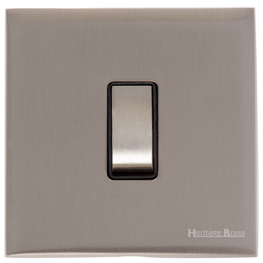 Picture of 1 Gang Rocker Switch (10 Amp) - Satin Nickel - W05.500.SNBK