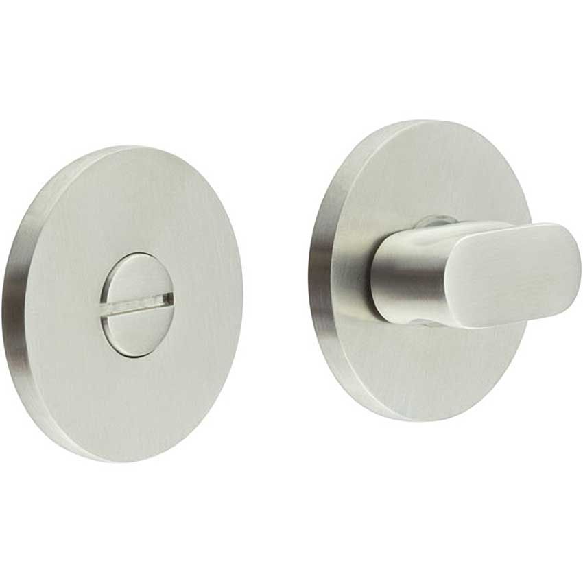 Picture of CR-801 Satin Stainless Steel Thumb Turn & Lock Round Rose - CR-801A7SSS
