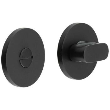 Picture of CR-801 Black Thumb Turn & Lock Round Rose - CR-801A7MB