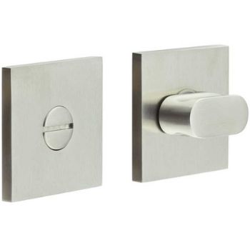 Picture of CR-801 Satin Stainless Steel Thumb Turn & Lock Square Rose - CR-801B7SSS