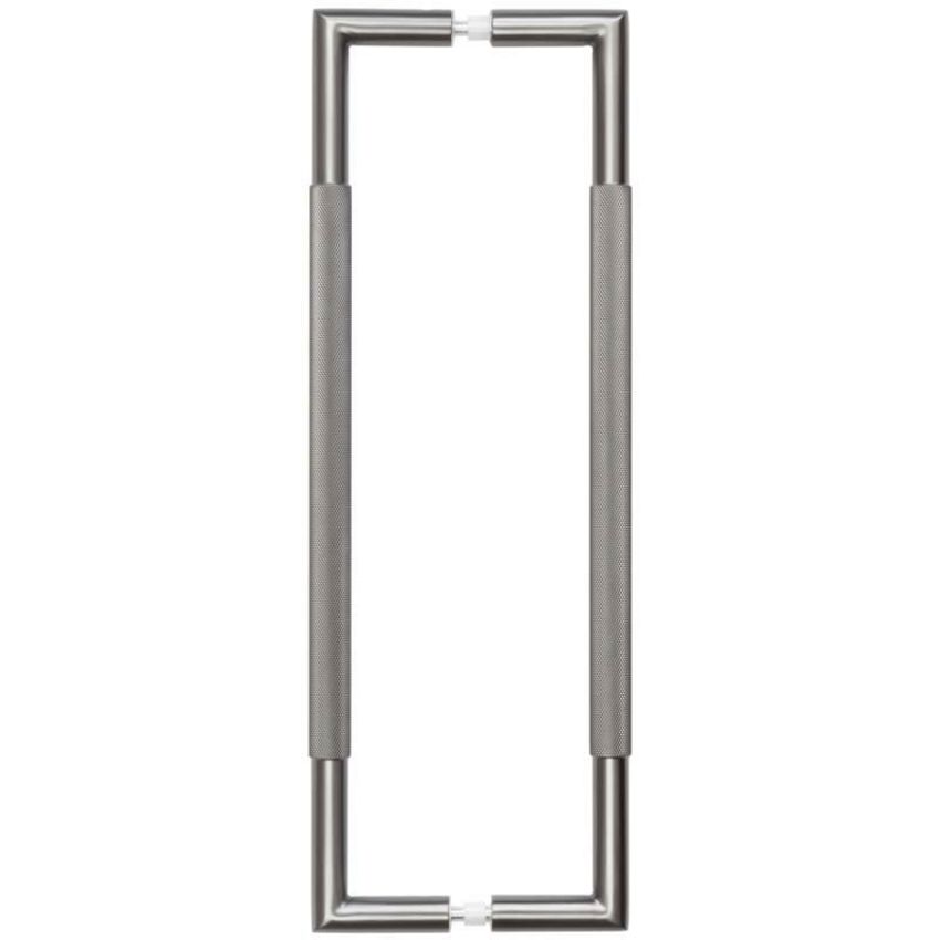 Picture of Gunmetal Mitred Diamond Knurled Pull Handle - JGM9